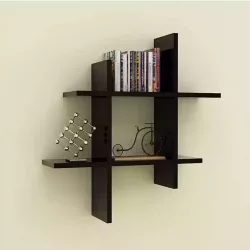 Geometric Harmony Wall Shelf