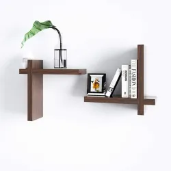 Minimalist L-Shaped Wall Shelf