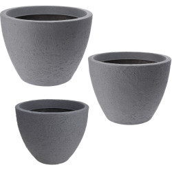 Stone Whisper Planters