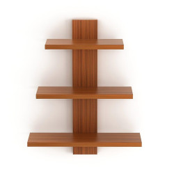 Timber Tiered Wall Shelf