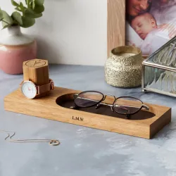 Watch Stand and Glasses Tray