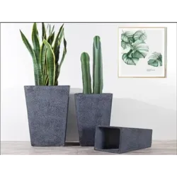 fiber-clay-garden-planters